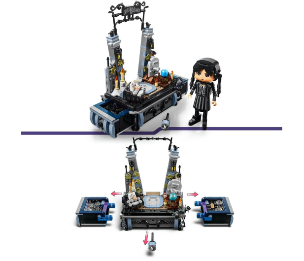LEGO Wednesday 76780 Figurka Wednesday Addams - 1286874 - zdjęcie 4